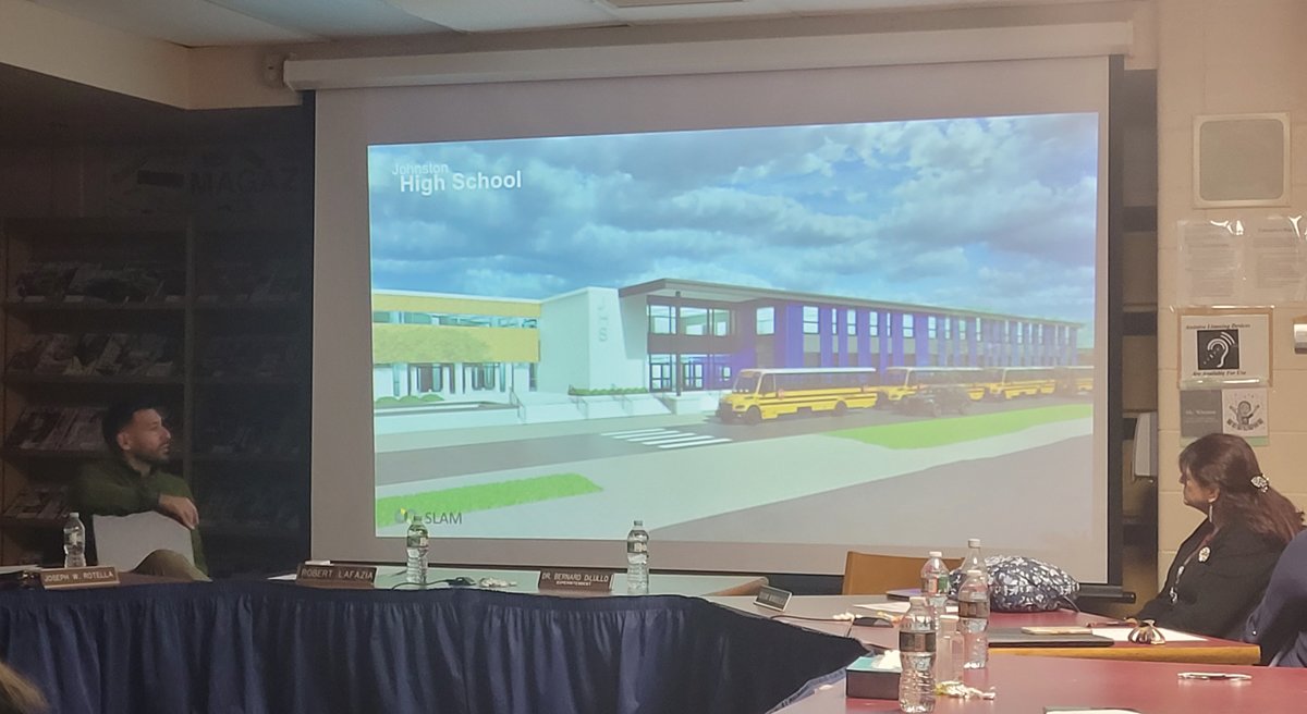 THE PLAN: Johnston’s newly expanded School Building Committee received an update on town-wide educational facility upgrades during a public meeting Tuesday night.